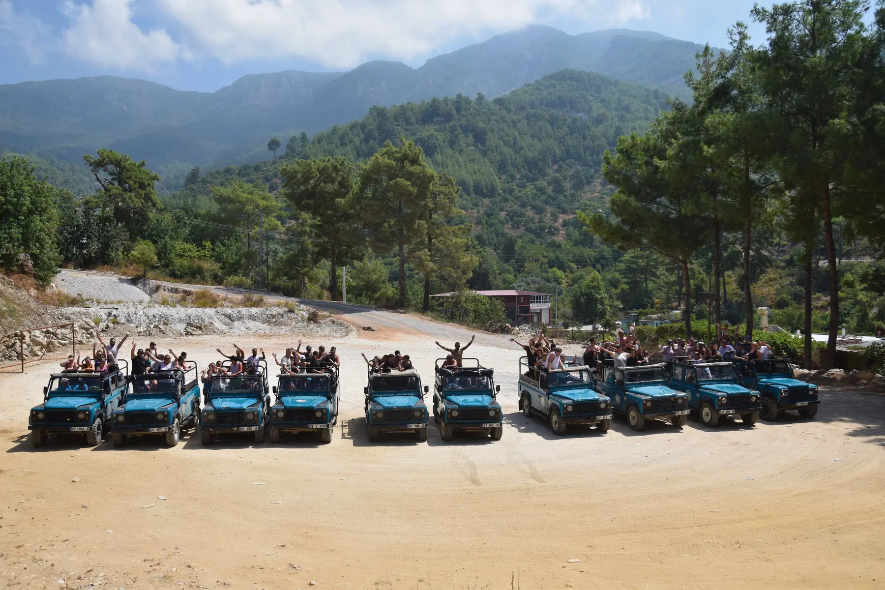 Safari group — Jeep Safari in the Alanya Mountains — Day 3 of The Reset retreat